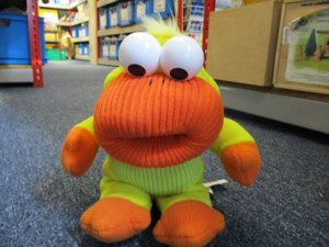 Chick puppet
