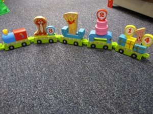Birthday winnie the pooh train 