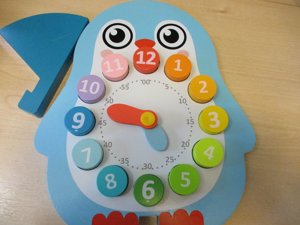 Counting Clock Penguin