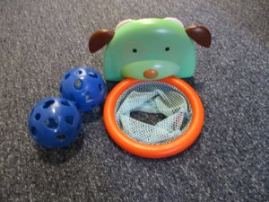 Window Suction Dog Basket Ball Hoop 