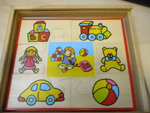 Box of 4 Puzzles 