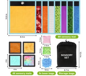 Sensory mats and toys 