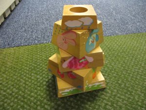 Stackable and changeable characters 