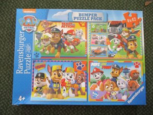 Paw patrol 4 puzzle set 